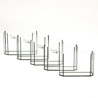 Комплект аквариумов "Матрешка" - 5 шт, Панорамные, без крышек, 15 л, 20 л, 25 л ,30 л ,40 л Комплект аквариумов "Матрешка" - 5 шт, Панорамные, без крышек, 15 л, 20 л, 25 л ,30 л ,40 л