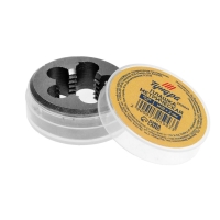 Плашка метрическая ТУНДРА, М18 х 2 мм Плашка метрическая ТУНДРА, М18 х 2 мм