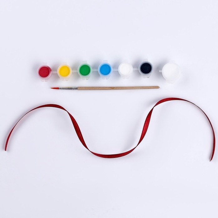 Новогодняя роспись по дереву &laquo;Новый год! Подвески на ёлочку&raquo;