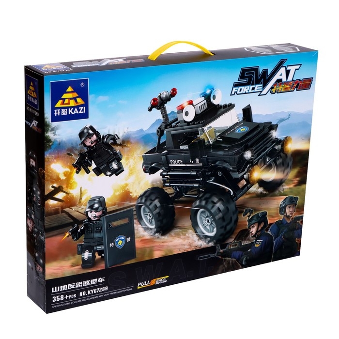 Конструктор спецназ &laquo;Штурмовой бигфут&raquo;, 358 деталей