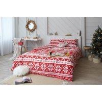 Постельное белье LoveLife 2сп Christmas ornament 175*215см,200*225см,50*70см-2шт
