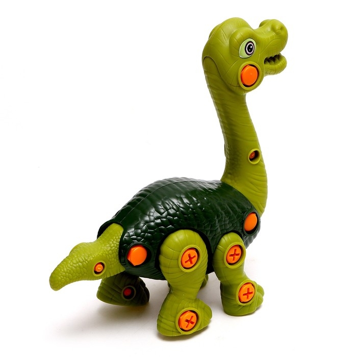 Конструктор винтовой &laquo;Бронтозавр&raquo;, с отвёрткой, 31 элемент