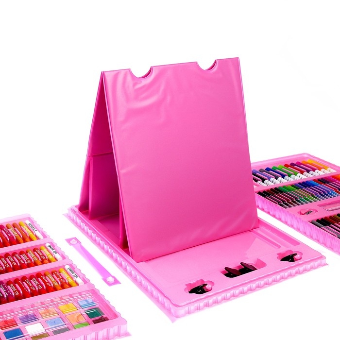 Набор для творчества &laquo;Единорожки&raquo;, с мольбертом, 208 предметов