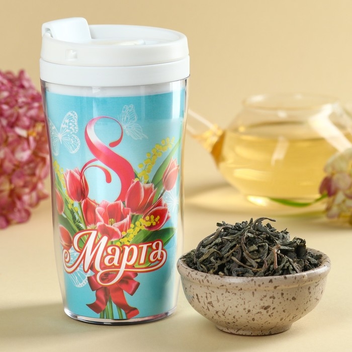 Чай в термостакане «8 Марта», 20 г. Чай в термостакане «8 Марта», 20 г.