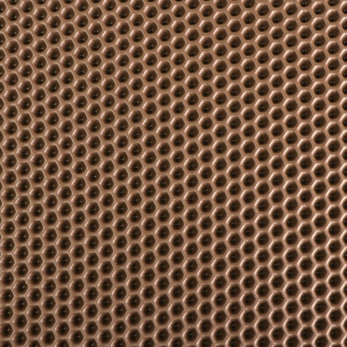 Коврик eva универсальный Grand Caratt, Соты 43 х 62 см, коричневый