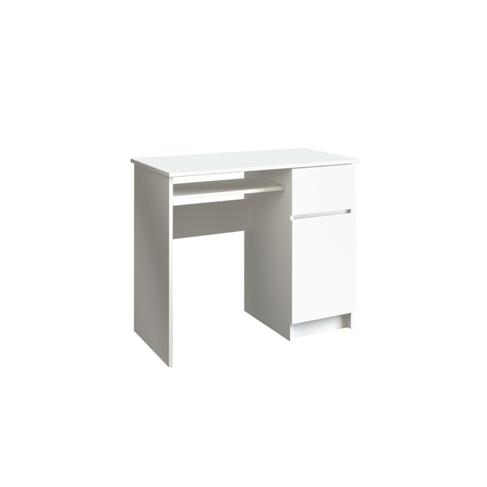 Стол письменый Мори, 900х500х770, Белый (правый угол)