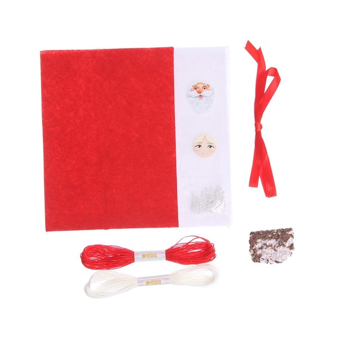 Игрушки из фетра &laquo;Новый год! Дед мороз и Снегурочка&raquo;