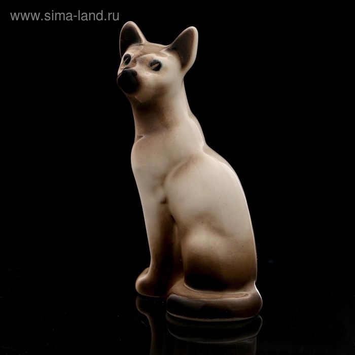 Статуэтка фарфоровая &laquo;Кошка Тайка&raquo;, сиам, 10см