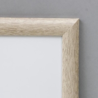 Фоторамка пластик "МИРАМ" 40х50 см бежевый (пластиковый экран)