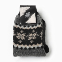 Носки мужские шерстяные &laquo;Орнамент&raquo;, цвет лён, размер 29