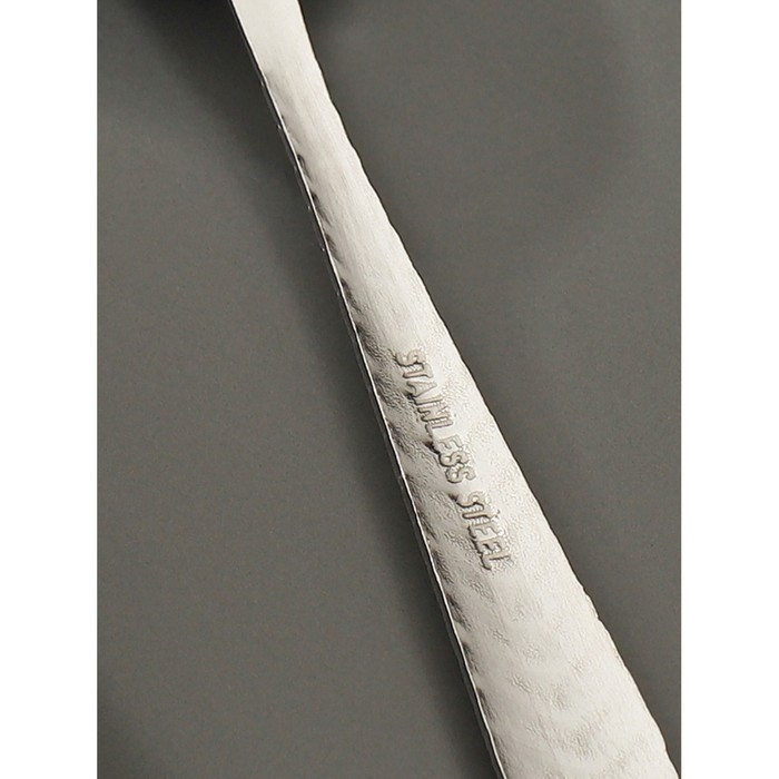 Набор ложек чайных из нержавеющей стали Доляна &laquo;Колосок&raquo;, длина 15 см, 6 шт, цвет серебряный