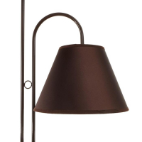 Торшер 1063/2, 2х40Вт Е27, цвет коричневый-шоколад