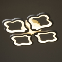 Люстра светодиодная "Бруно" LED 62Вт 2700-6400К 4960Лм 38х38х6,7см Ritter