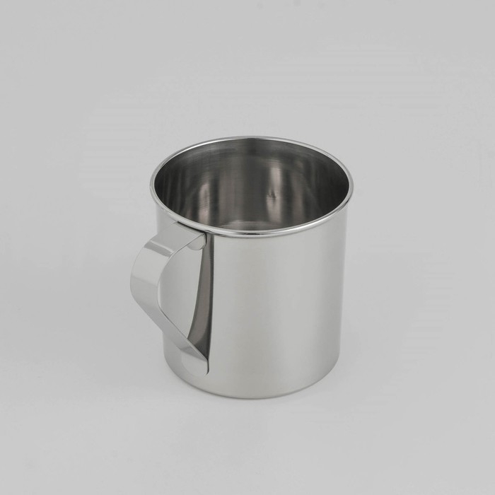 Кружка из нержавеющей стали Доляна &laquo;Индия&raquo;, 300 мл, d=8 см