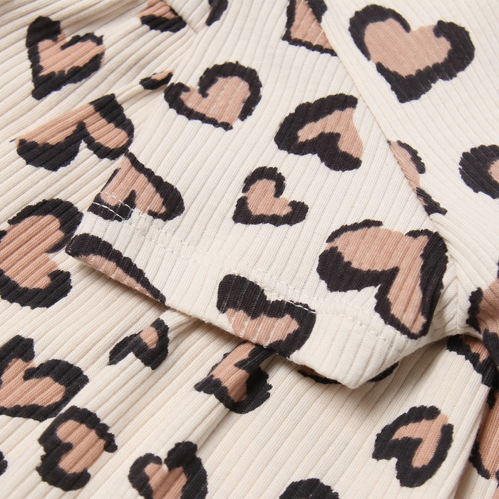 Платье детское KAFTAN Leo love, размер 34 (122-128 см)