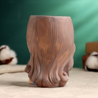 Кашпо "Мечтательница" розовое, 8х9х12см, 0,25л, d-5,5 см Кашпо "Мечтательница" розовое, 8х9х12см, 0,25л, d-5,5 см