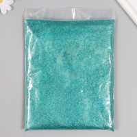 Глиттер размер 1/128, 500 гр, цв. бирюзовый
