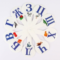 Набор веер-касс, гласные и согласные буквы "Маша и медведь", 2 штуки, гибкие, пакет с европодвесом Набор веер-касс, гласные и согласные буквы "Маша и медведь", 2 штуки, гибкие, пакет с европодвесом