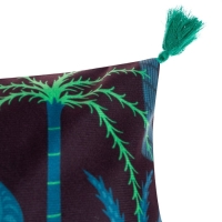 Наволочка декоративная с кисточками Этель &laquo;Леопарды&raquo;, 43х43 см