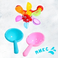 Набор игрушек для ванны «Водолей», 3 предмета, МИКС Набор игрушек для ванны «Водолей», 3 предмета, МИКС