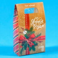 Чай чёрный &laquo;С новым годом&raquo;, вкус: ваниль и карамель, 100 г.