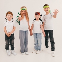 Карнавальный набор «Весёлые насекомые»: повязка и комар из фетра, 3–7 лет Карнавальный набор «Весёлые насекомые»: повязка и комар из фетра, 3–7 лет