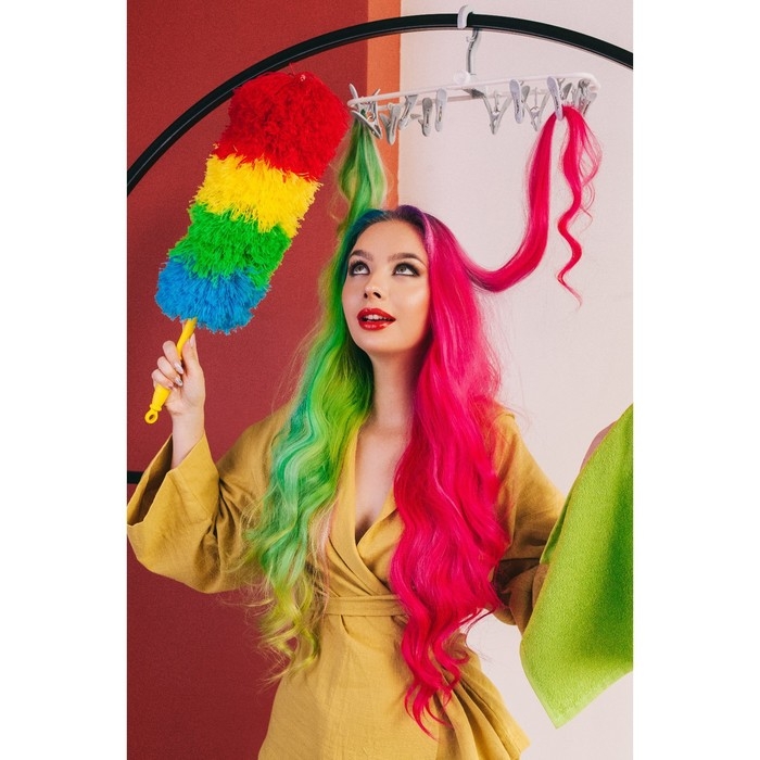 Сушилка для белья подвесная складная, 12 прищепок, 37×11×18 см, цвет серый Сушилка для белья подвесная складная, 12 прищепок, 37×11×18 см, цвет серый