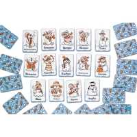 Настольная игра &laquo;Мемо. Снеговички&raquo;