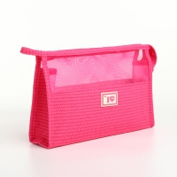 Косметичка на молнии, цвет малиновый Косметичка на молнии, цвет малиновый