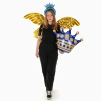 Набор фольгированных шаров &laquo;Карнавальный набор. Королевский синий&raquo;, 3 шт.