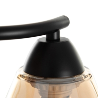 Люстра "Эдотт" 2хЕ27 40Вт черный 43х15х25 см BayerLux