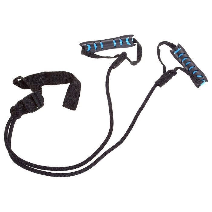 Эспандер ONLYTOP для лыжника, боксёра, пловца, с жёсткими ручками