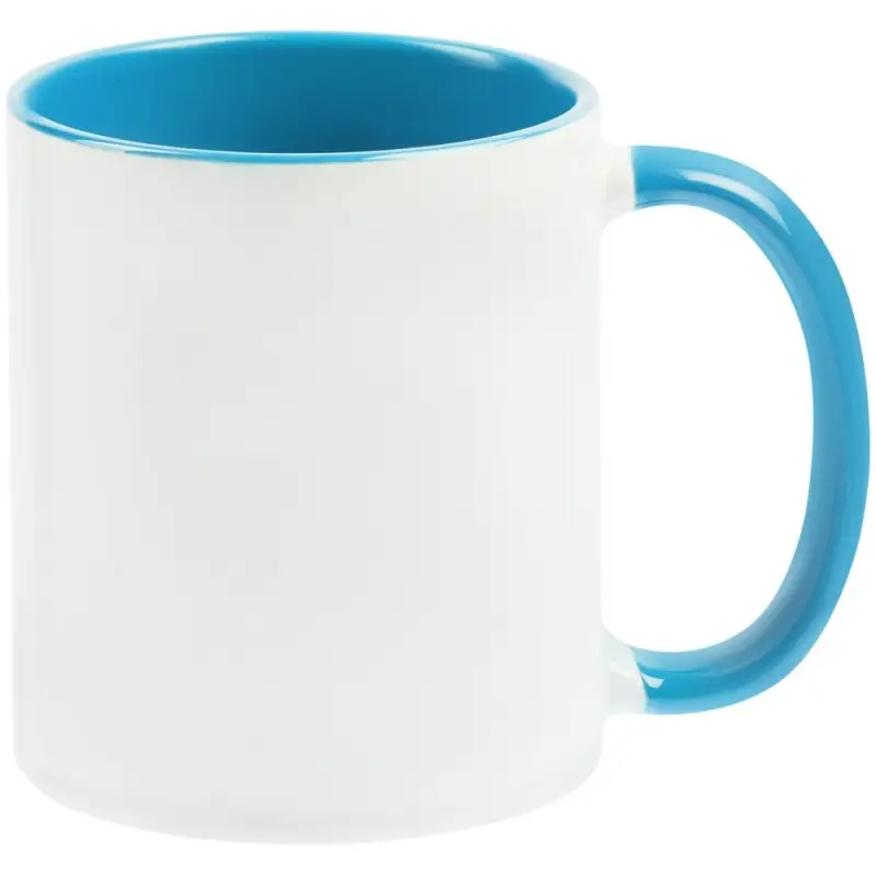 Кружка Promo Plus для сублимационной печати, светло-голубая Кружка Promo Plus для сублимационной печати, светло-голубая
