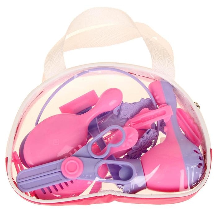 Игровой набор &laquo;Парикмахер&raquo; в сумке из ПВХ, 16 предметов