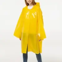 Дождевик-плащ CloudTime, желтый
