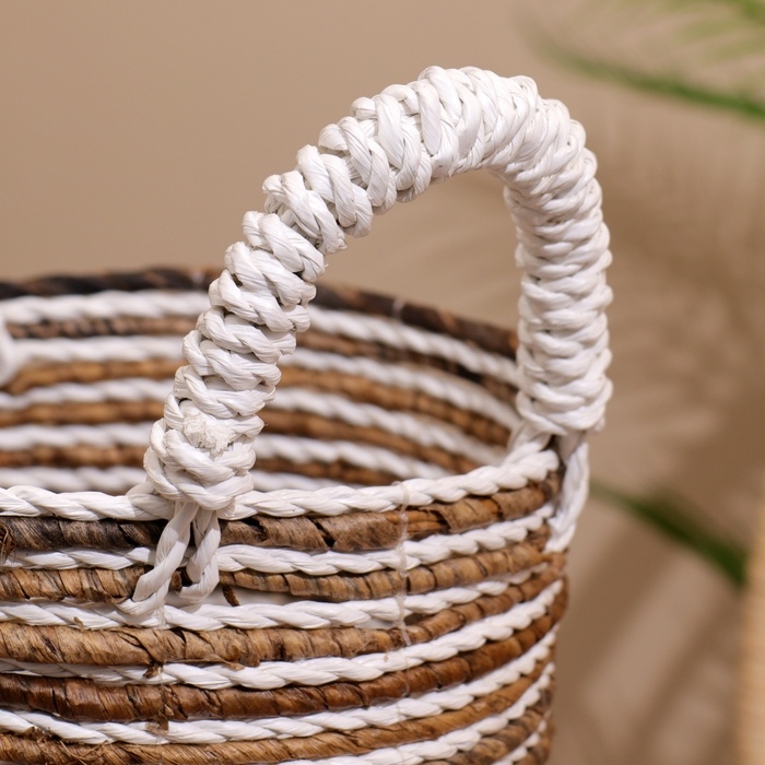 Корзина плетёная 27х27х25 см