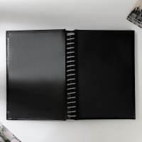 Фотоальбом &laquo;Моменты счастья&raquo;, 20 магнитных листов, цвет страниц чёрный