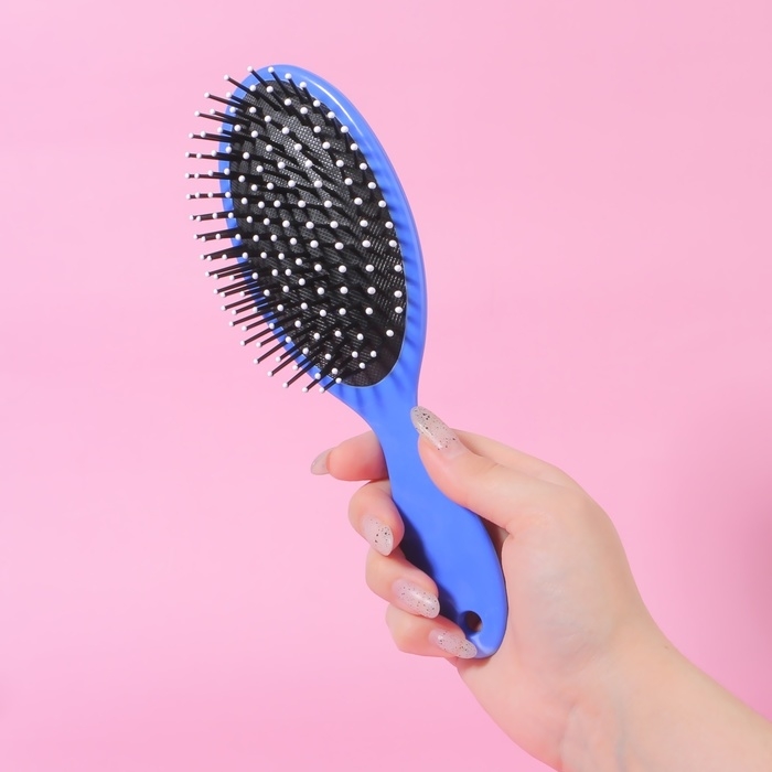 Расчёска массажная, 7 × 22,5 см, цвет МИКС Расчёска массажная, 7 × 22,5 см, цвет МИКС