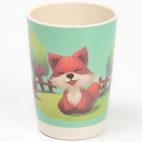 Набор бамбуковой посуды «Мельница», 5 предметов: тарелка, миска, стакан, вилка, ложка Набор бамбуковой посуды «Мельница», 5 предметов: тарелка, миска, стакан, вилка, ложка