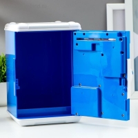 Копилка пластик для монет и купюр "Сейф - Зверушки" 3АА МИКС 19х12,5х13 см Копилка пластик для монет и купюр "Сейф - Зверушки" 3АА МИКС 19х12,5х13 см