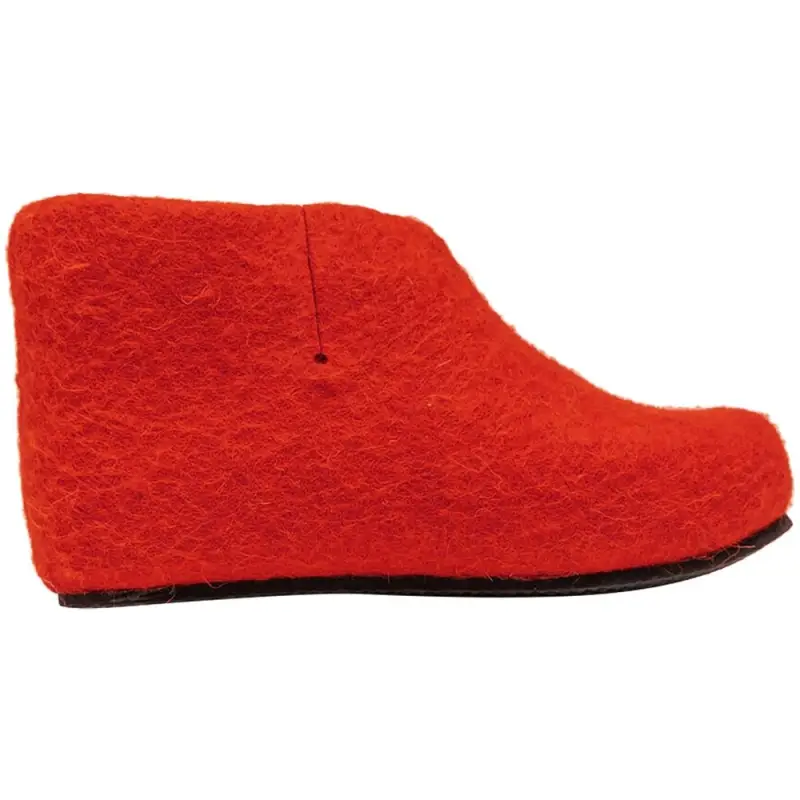 Домашние валенки Wild, красные, размер 35