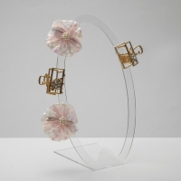 Подставка под заколки 13×10×23 см, оргстекло 2 мм, цвет прозрачный В ЗАЩИТНОЙ ПЛЁНКЕ Подставка под заколки 13×10×23 см, оргстекло 2 мм, цвет прозрачный В ЗАЩИТНОЙ ПЛЁНКЕ