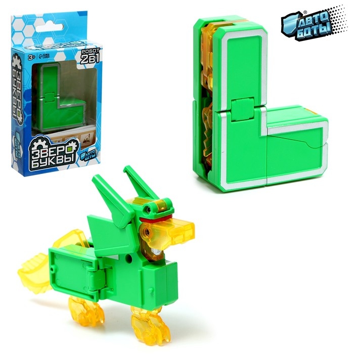 Робот-буква L, трансформируется в Дракона Робот-буква L, трансформируется в Дракона