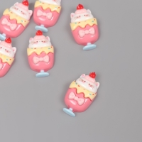 Декор для творчества пластик "Котик в бокале" набор 6 шт 2,5х1,8х1 см Декор для творчества пластик "Котик в бокале" набор 6 шт 2,5х1,8х1 см