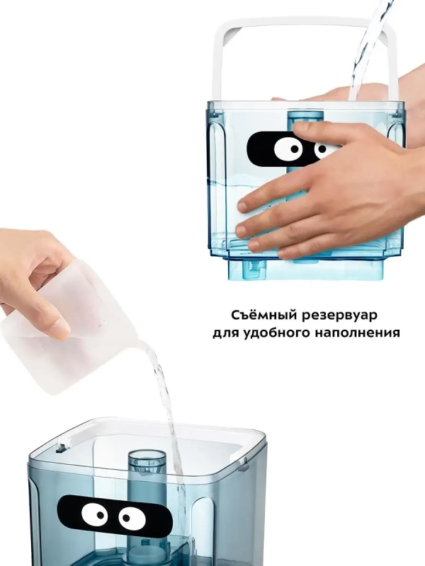 Увлажнитель воздуха для дома с подсветкой КТ-2876 - 132 Вт Увлажнитель воздуха для дома с подсветкой КТ-2876 - 132 Вт