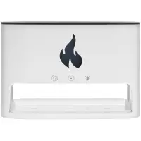 Увлажнитель-ароматизатор Fusion Blaze с имитацией пламени, белый