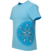 Футболка &laquo;Вместе и вовремя&raquo;, голубая, размер S