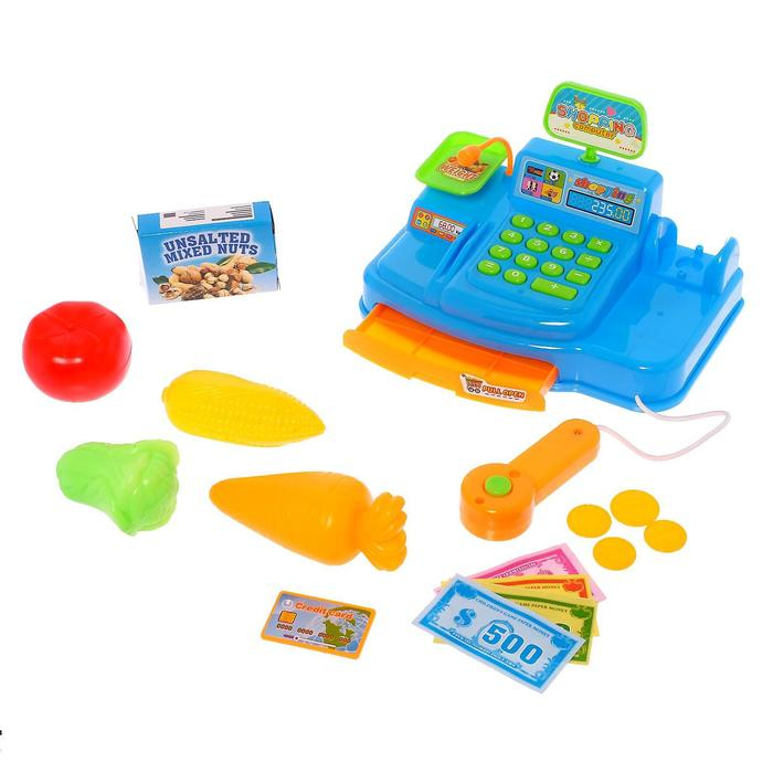 Игровой набор &laquo;Мини-касса&raquo; с аксессуарами, МИКС