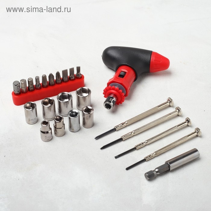 Набор инструментов с фонарем «Храбрость и сила», 25 предметов Набор инструментов с фонарем «Храбрость и сила», 25 предметов