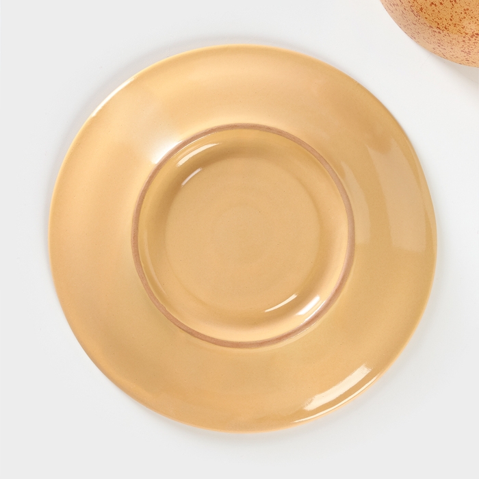 Чайная пара керамическая «Каракум», 2 предмета: чашка 250 мл, блюдце d=15 см Чайная пара керамическая «Каракум», 2 предмета: чашка 250 мл, блюдце d=15 см